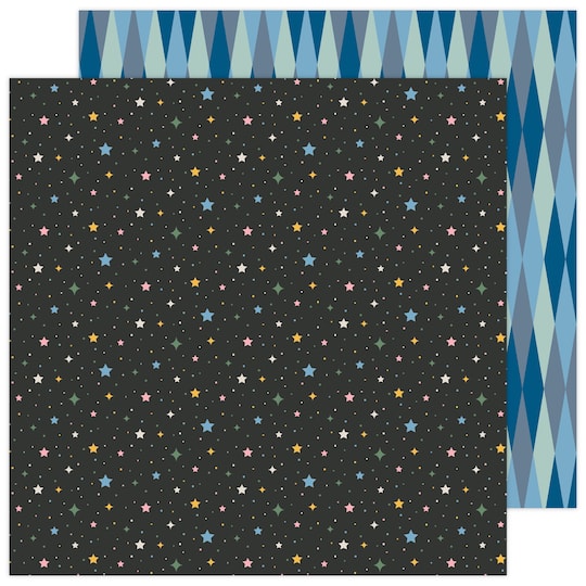 Jen Hadfield Stardust Shine Bright Double-Sided Cardstock, 25 Sheets